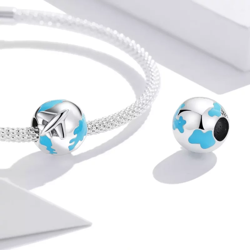 (imagen para) Pandora Style World Travel - Charm Avión Zarpar - SCC2026 - Ver 4