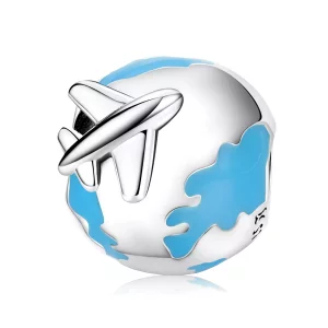 (imagen para) Pandora Style World Travel - Charm Avión Zarpar - SCC2026