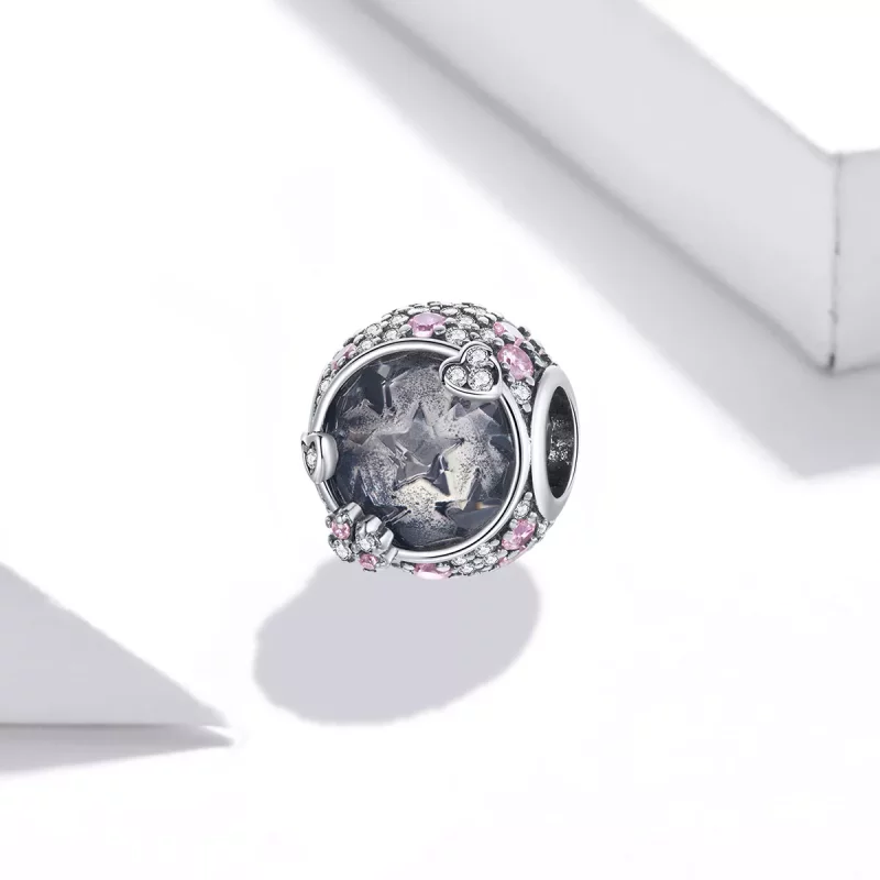 (imagen para) Pulsera de plata al estilo Pandora con encanto dulce - SCC1809 - Ver 2