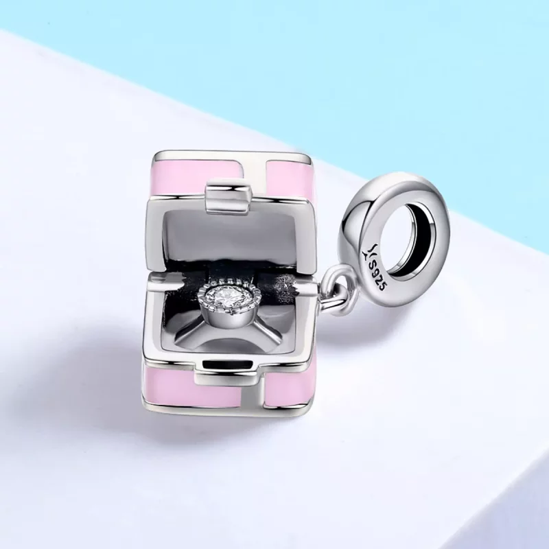 (imagen para) Pulsera de Plata con Encanto de Estilo Pandora para Matrimonio - SCC549 - Ver 3