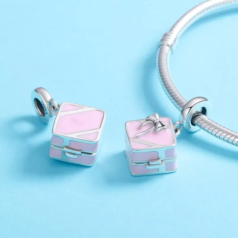 (imagen para) Pulsera de Plata con Encanto de Estilo Pandora para Matrimonio - SCC549 - Ver 6
