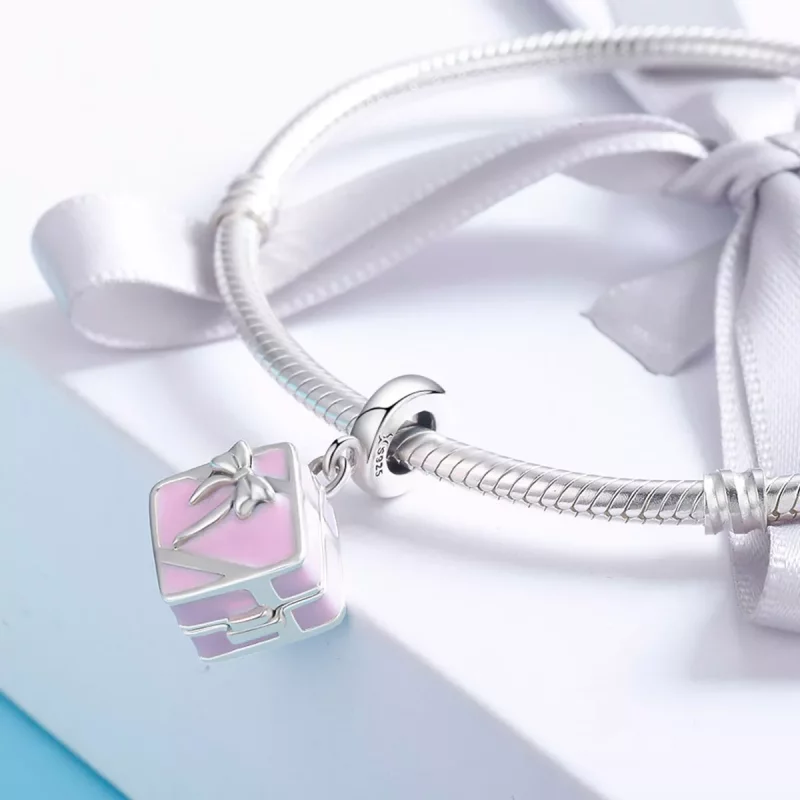 (imagen para) Pulsera de Plata con Encanto de Estilo Pandora para Matrimonio - SCC549 - Ver 7