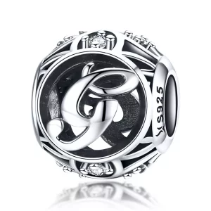 (imagen para) Pulsera estilo Pandora con colgante de letra G - SCC738-G