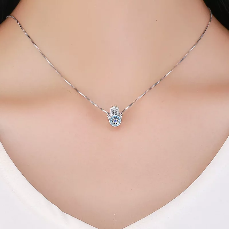 (imagen para) Pulsera estilo Pandora con dije de plata del Guardián de Fátima - SCC721 - Ver 4