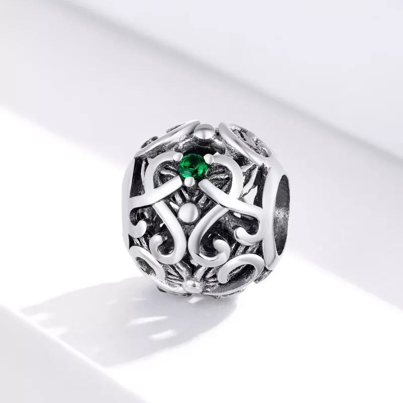 (imagen para) Pulsera estilo Pandora con encanto de cruz vintage en plata - SCC1511 - Ver 2