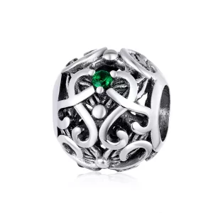 (imagen para) Pulsera estilo Pandora con encanto de cruz vintage en plata - SCC1511