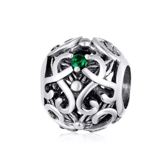 (imagen para) Pulsera estilo Pandora con encanto de cruz vintage en plata - SCC1511