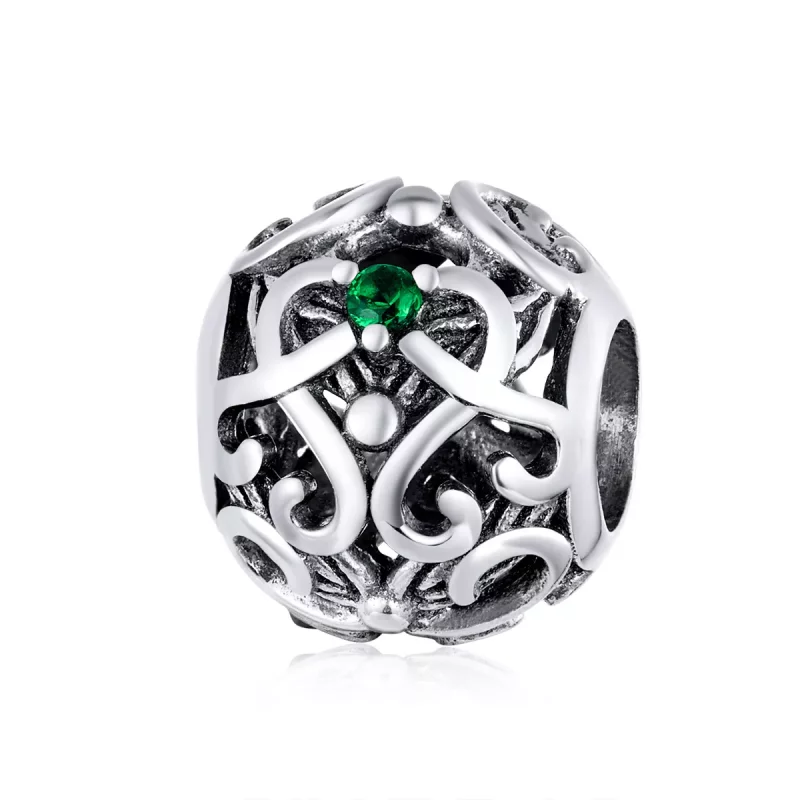 (imagen para) Pulsera estilo Pandora con encanto de cruz vintage en plata - SCC1511
