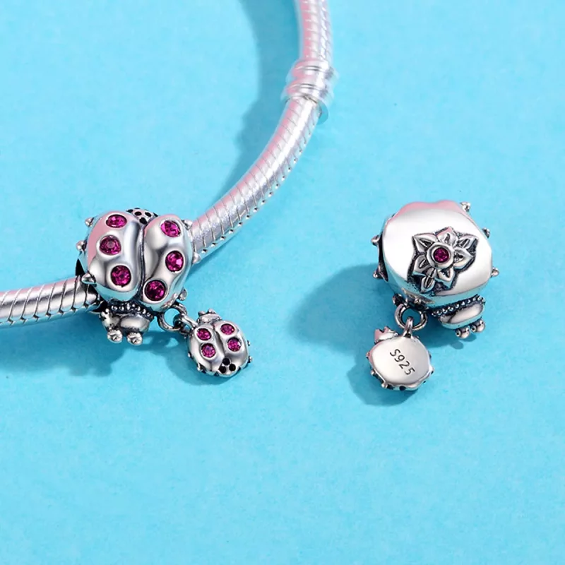 (imagen para) Pulsera estilo Pandora de plata con charm de la historia de los Beatles - SCC364 - Ver 4