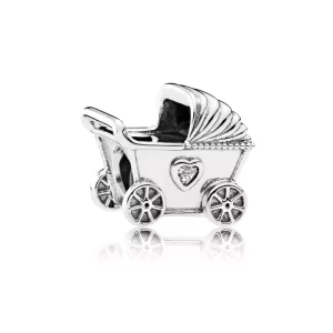Charm Carrito de Bebé - PANDORA (imagen para) Charm Carrito de Bebé - PANDORA