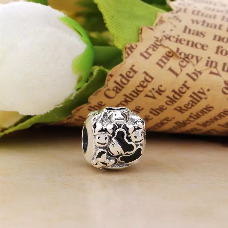 (imagen para) Charm en plata de ley Familia PANDORA - Ver 2