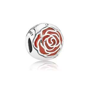 (imagen para) Charm Disney, Belleza Enchanted Rose PANDORA