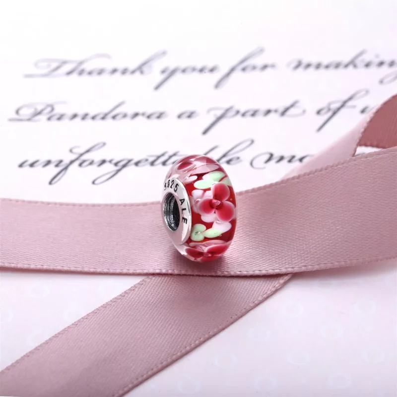(imagen para) Charm de cristal de Murano - PANDORA - Ver 3