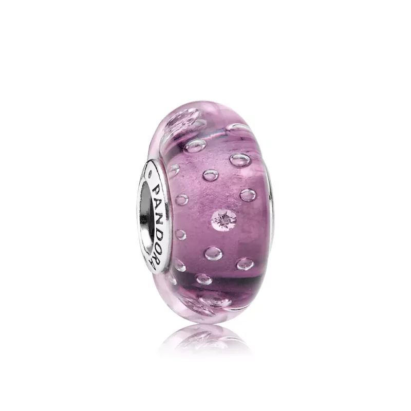 (imagen para) Charm Burbujas cristal morado - PANDORA