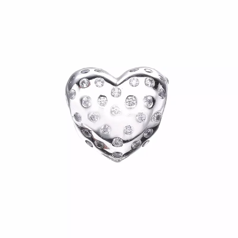(imagen para) Charm coraz&oacute;n brillante - PANDORA - Ver 3