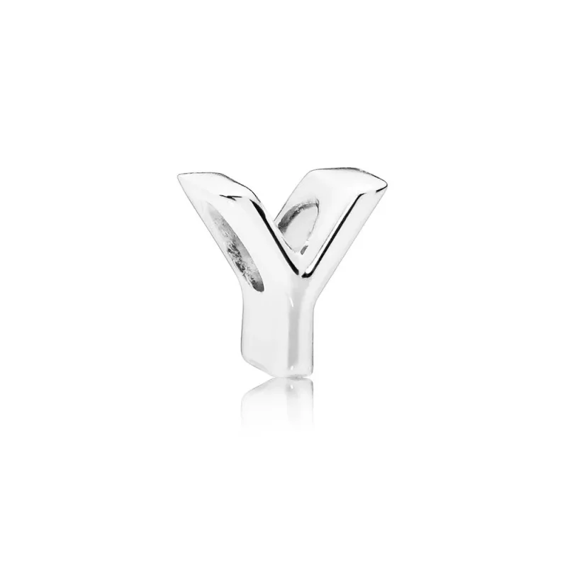 (imagen para) Charm en plata de ley Letra Y - PANDORA