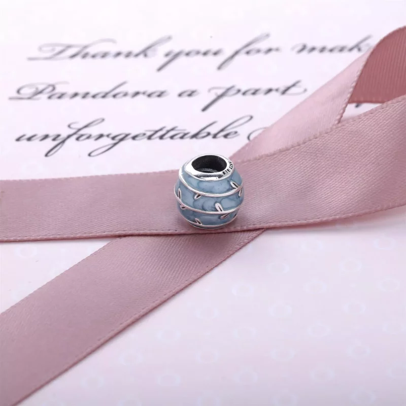 (imagen para) Charm Hoja de Parra Azul - PANDORA - Ver 3