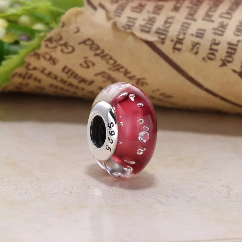 (imagen para) Charm Burbujas cristal blanco - PANDORA - Ver 3