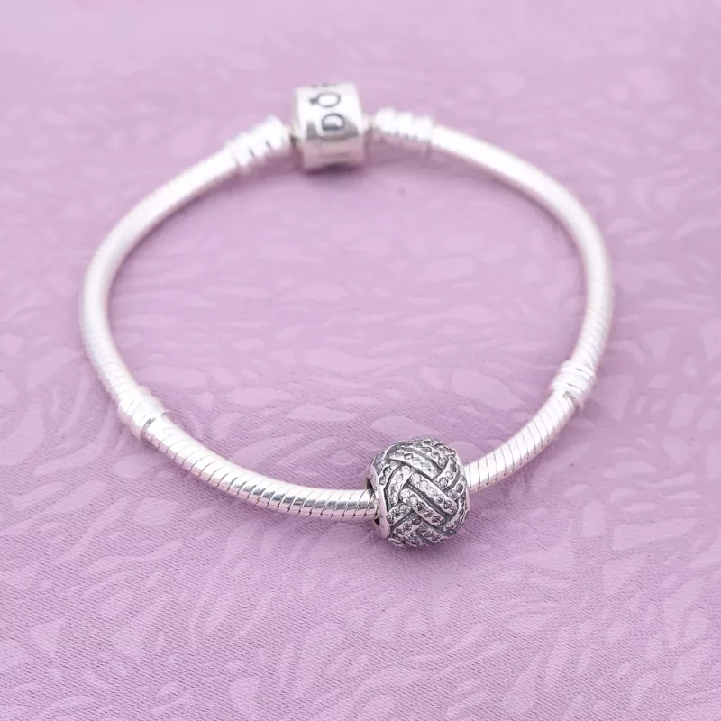 (imagen para) Brillante nudo de amor - PANDORA - Ver 2