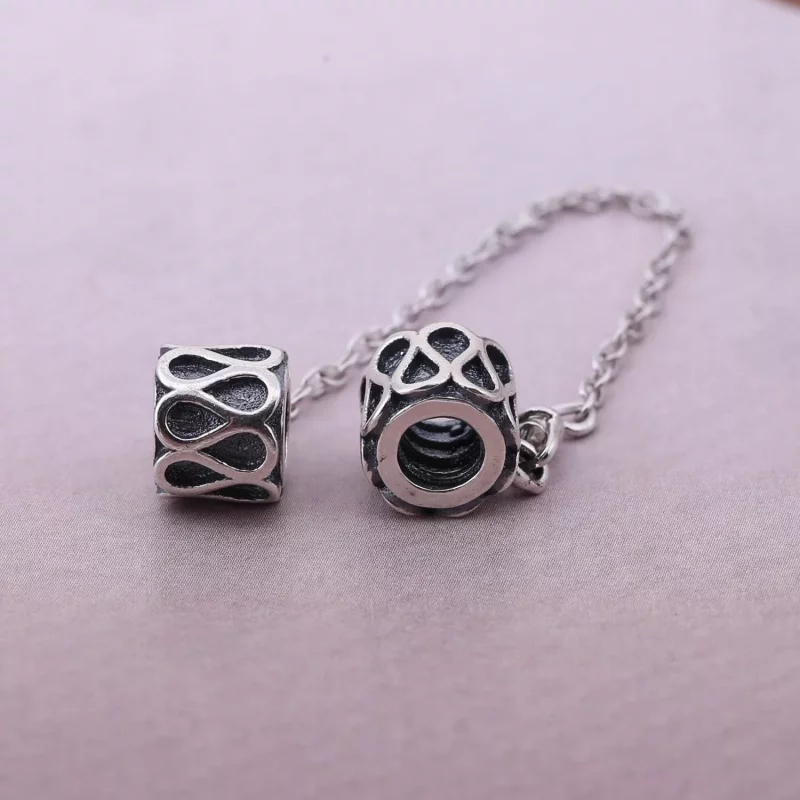 (imagen para) Cadena de Seguridad Gotas de Agua - PANDORA - Ver 2