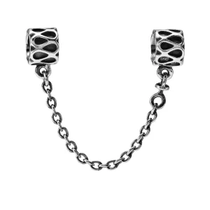 (imagen para) Cadena de Seguridad Gotas de Agua - PANDORA