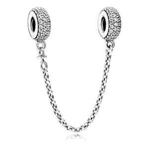 (imagen para) Cadena de seguridad Inspiraci&oacute;n pav&eacute; - PANDORA