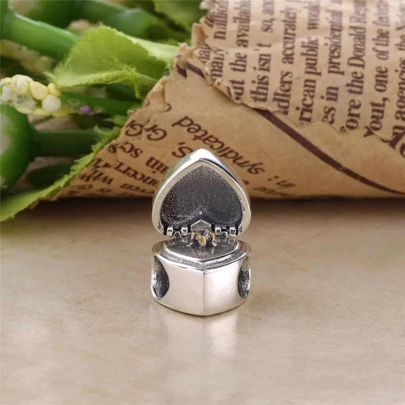 (imagen para) Charm Regalo desde el coraz&oacute;n - PANDORA - Ver 3