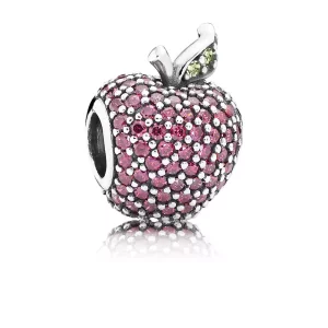 (imagen para) Charm Manzana Roja Pav&eacute; 791485CFR Charms PANDORA