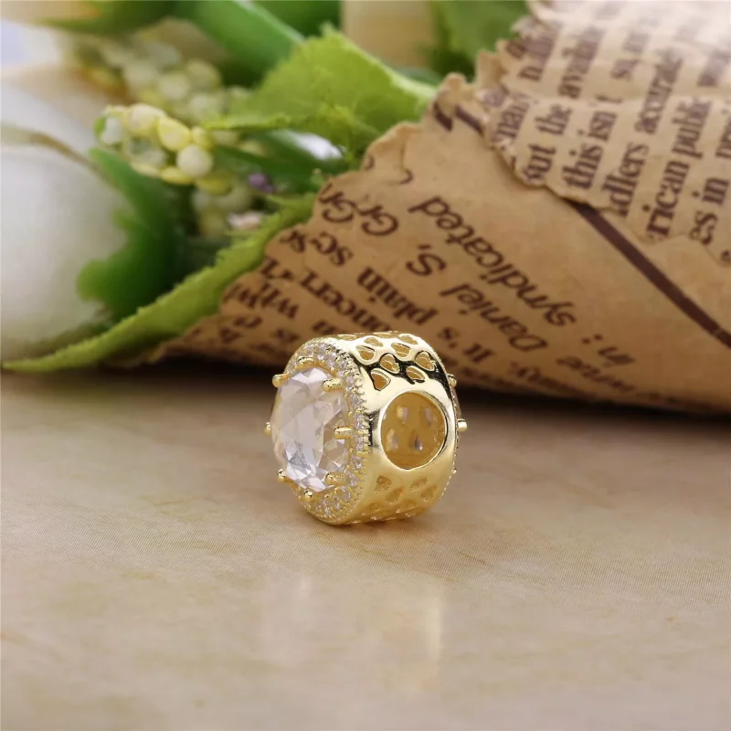 (imagen para) Charm Corazones Radiantes - PANDORA - Ver 4