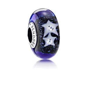 Charm cristal de Murano Cielo Estrellado - PANDORA (imagen para) Charm cristal de Murano Cielo Estrellado - PANDORA