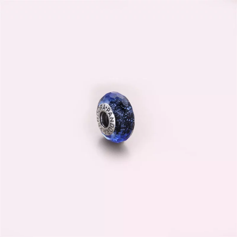 (imagen para) Charm cristal de Murano Facetado Iridescente - PANDORA - Ver 3