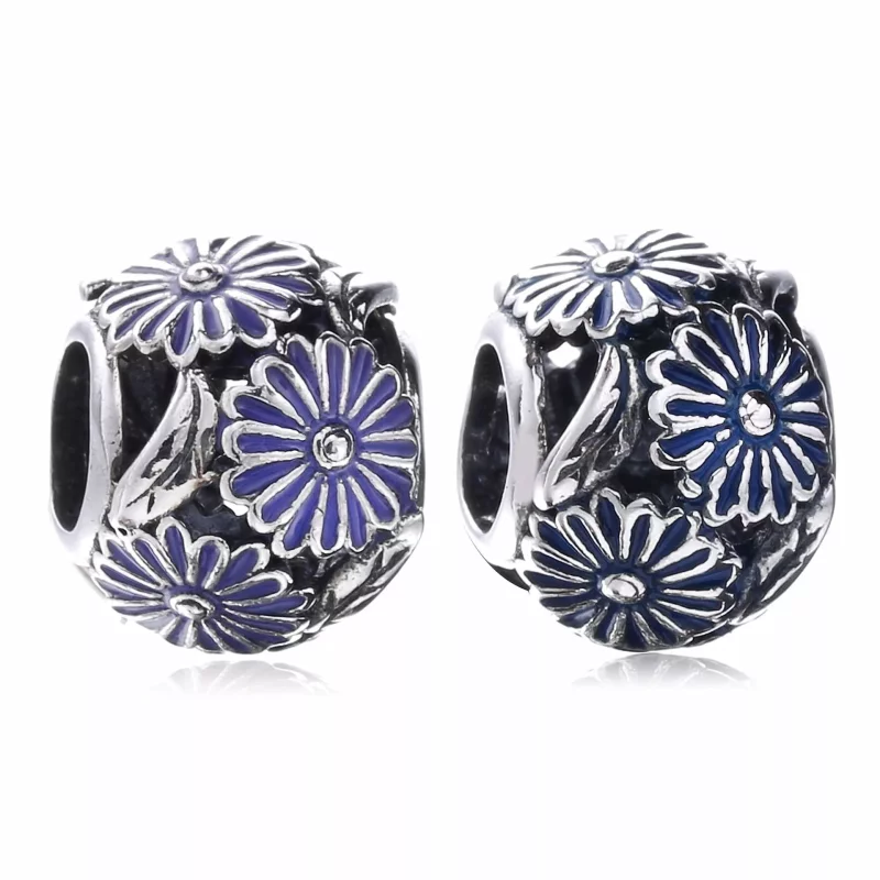 (imagen para) Charm Campo de margaritas moradas - PANDORA - Ver 5
