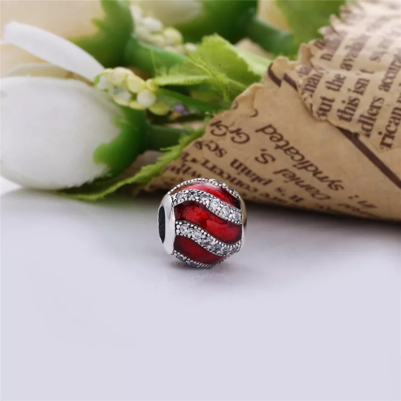 (imagen para) Charm Adorno Rojo - PANDORA - Ver 2