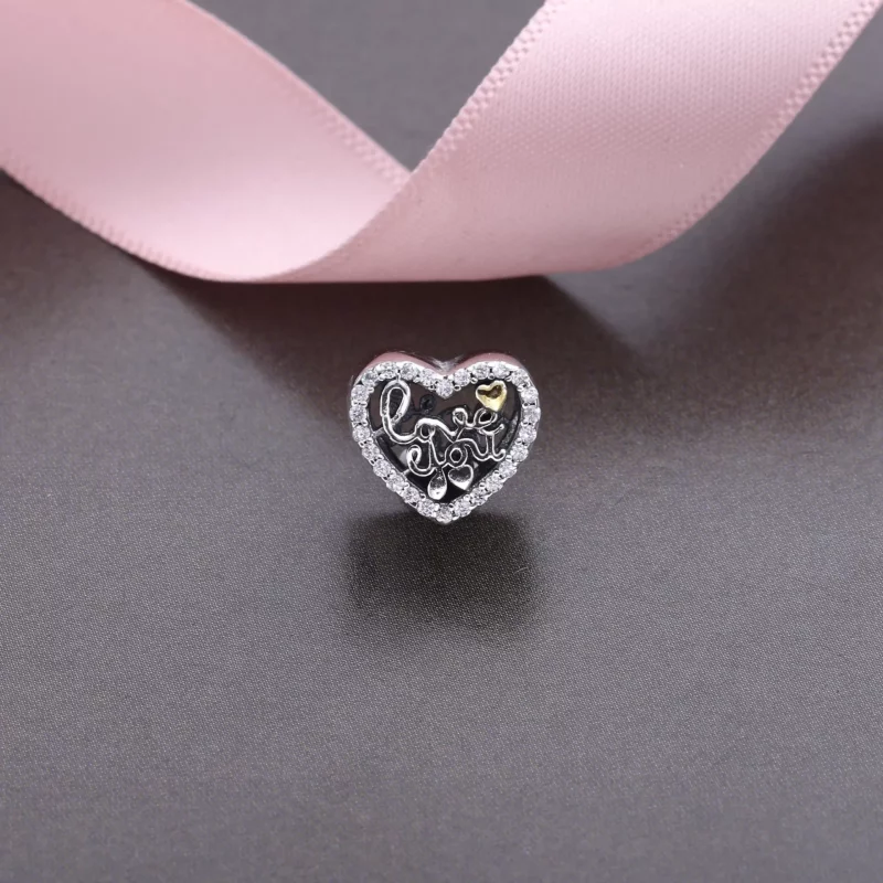 (imagen para) Charm Amor Grabado - PANDORA - Ver 2