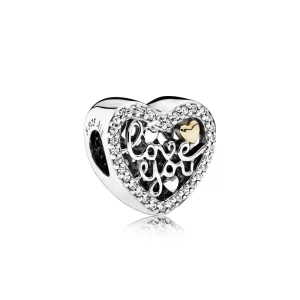 (imagen para) Charm Amor Grabado - PANDORA