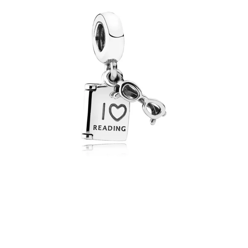 (imagen para) Charm colgante Amante de la Lectura 791984 Charms PANDORA
