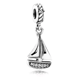 Charm Colgante Barco Velero - PANDORA (imagen para) Charm Colgante Barco Velero - PANDORA