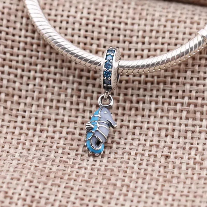 (imagen para) Charm colgante Caballito de Mar Tropical - PANDORA - Ver 2