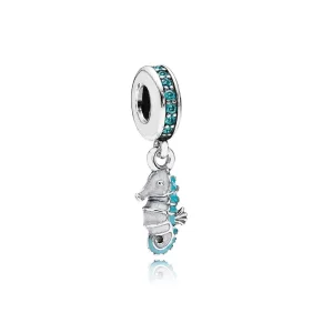 (imagen para) Charm colgante Caballito de Mar Tropical - PANDORA