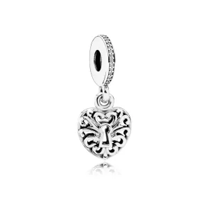 (imagen para) Charm colgante Candado de Amor - PANDORA