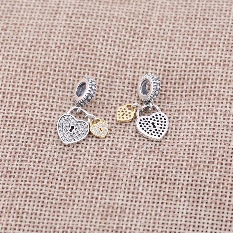 (imagen para) Charm colgante Candados de Amor - PANDORA - Ver 3