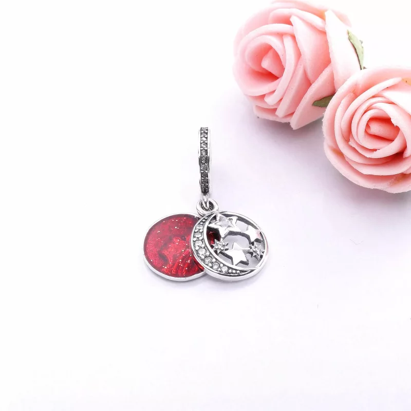 (imagen para) Charm colgante Cielo Nocturno Vintage - PANDORA - Ver 3