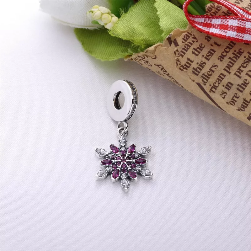 (imagen para) Charm colgante Copo Cristalino - PANDORA - Ver 3