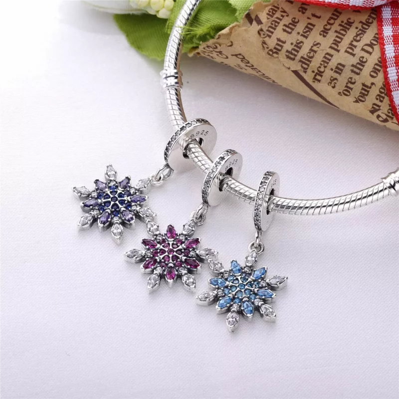 (imagen para) Charm colgante Copo Cristalino - PANDORA - Ver 6