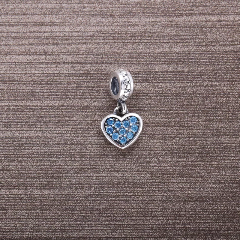 (imagen para) Charm Colgante Coraz&oacute;n Pav&eacute; Negro - PANDORA - Ver 3