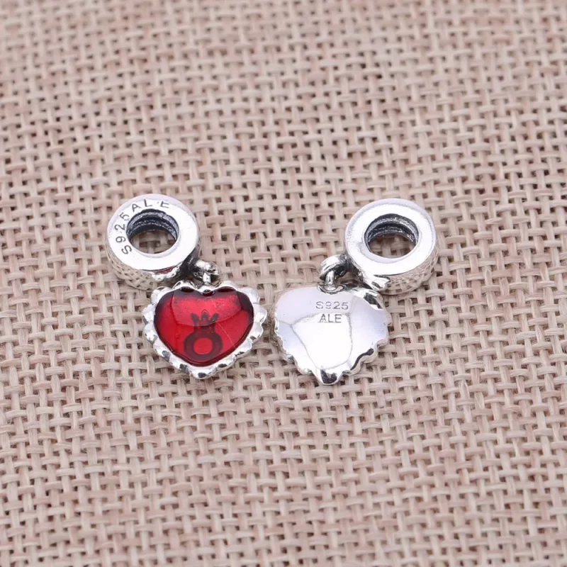 (imagen para) Charm Colgante Coraz&oacute;n Rojo - PANDORA - Ver 2