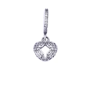 (imagen para) Charm colgante en plata de ley Alas de angel PANDORA