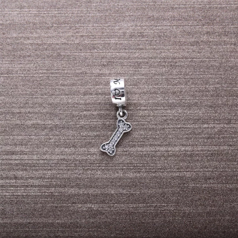 (imagen para) Charm colgante en plata de ley Amo a mi perro PANDORA - Ver 2