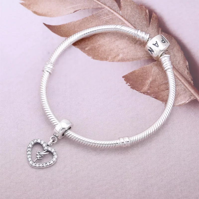 (imagen para) Charm colgante en plata de ley Amor de Campanilla - PANDORA - Ver 2