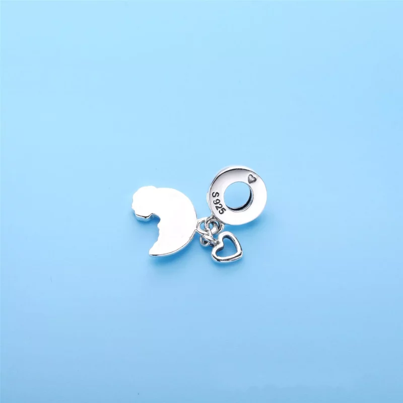 (imagen para) Charm colgante en plata de ley Arco Iris del Amor - PANDORA - Ver 4